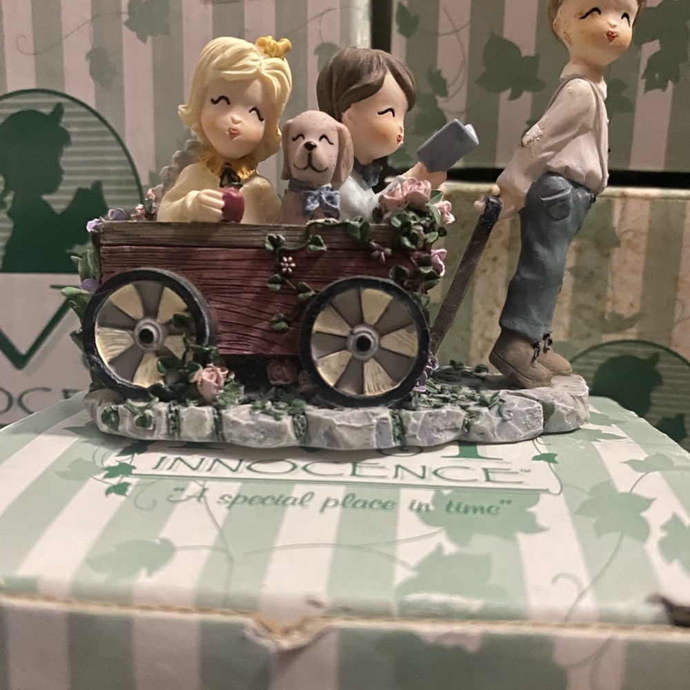 Figurine with Wagon - 05501- the best of friends